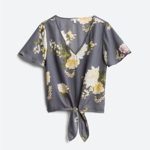 Nine Britton Arella Tie front blouse